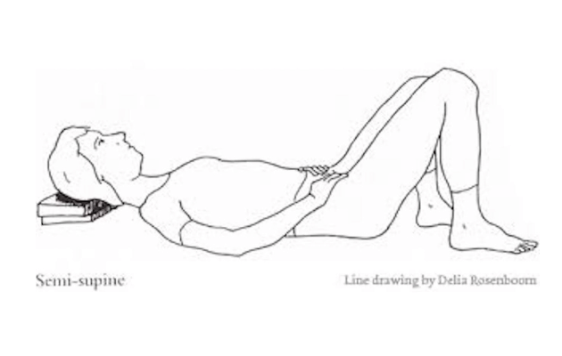 The foundation position of the Alexander Technique: the semi-supine.